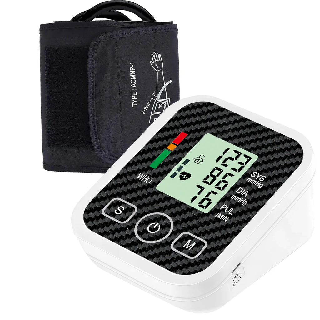 New Blood Pressure Monitor Upper Arm Automatic Tonometer Digital Tensiometer BP Monitor Medical Sphygmomanometer Health Care