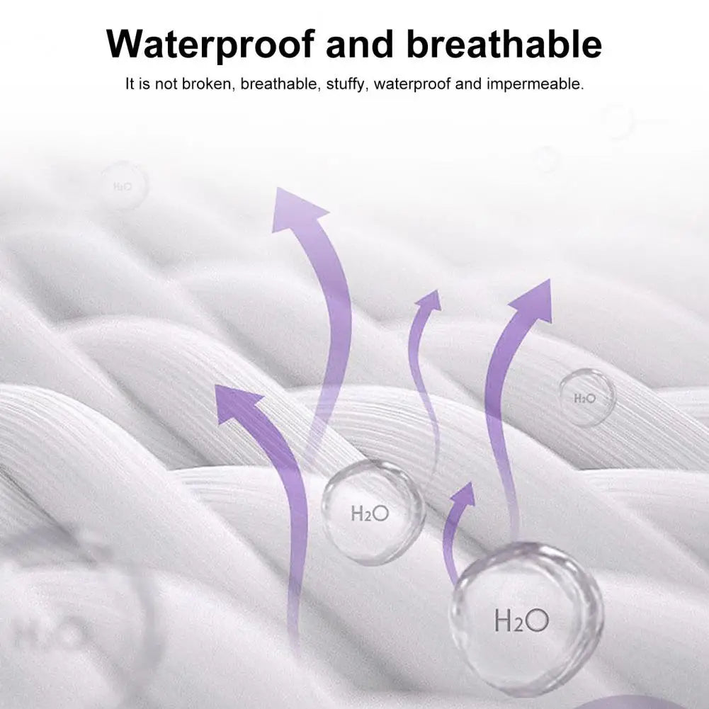 Washable Bed Care Mat Leak-Proof Mattress Protector Pad 4-Layer Incontinence Pad for Elderly Pets Women Menstruation Home Use