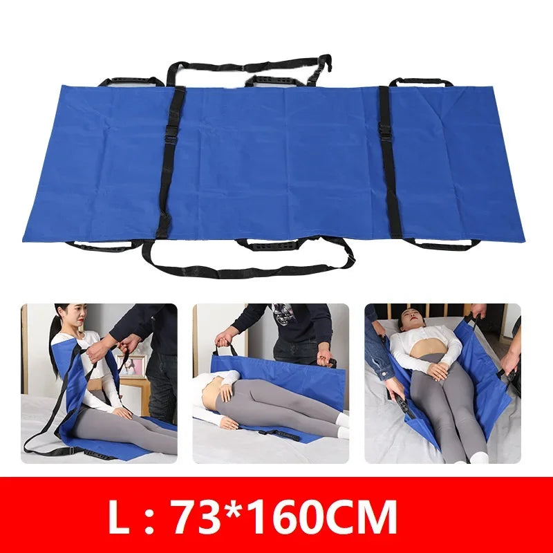 Multipurpose Disabled Care Sheet Waterproof Transfer Sheet for Elderly, Bed Positioning Pad for Easy Turning Lifting and Sliding