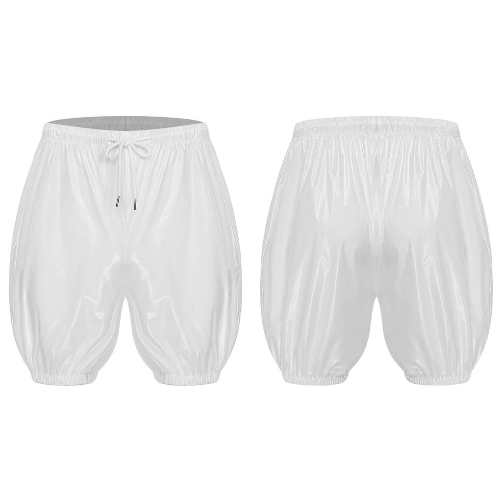 Unisex Adults Waterproof Reusable Diaper Cover Drawstring Leak-proof Washable Incontinence Shorts for Elderly Patient Bedridden