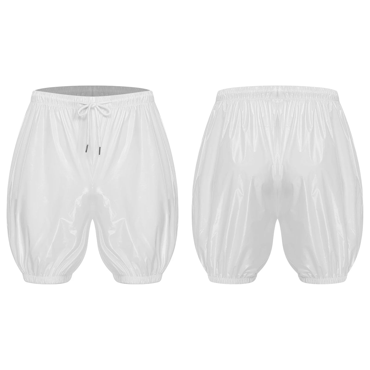 Unisex Adults Waterproof Reusable Diaper Cover Drawstring Leak-proof Washable Incontinence Shorts for Elderly Patient Bedridden