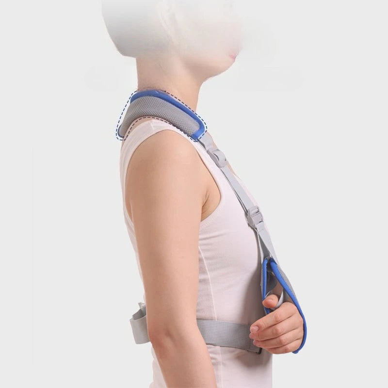 Arm Fixation Strap Arm Sling Braces Shoulder Fixator Medical Support Strap Adjustable Shoulder Support Bracket