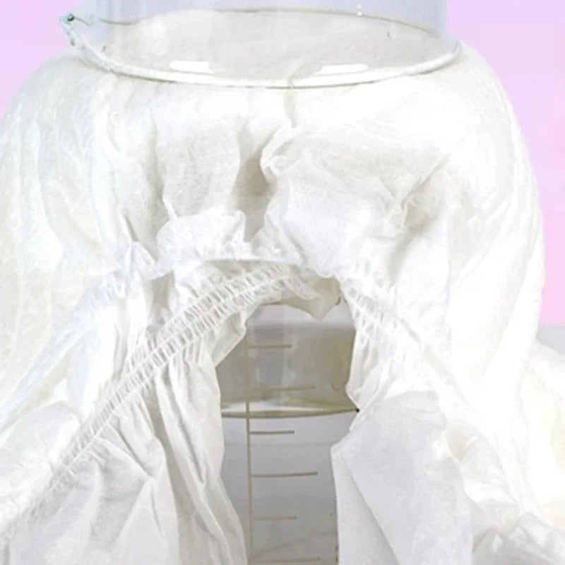 10pcs Adhesive Style Convenient Care Pants Elderly Universal Large Sized Bedridden Diapers Mobility Impaired Use Adult Urine Pad