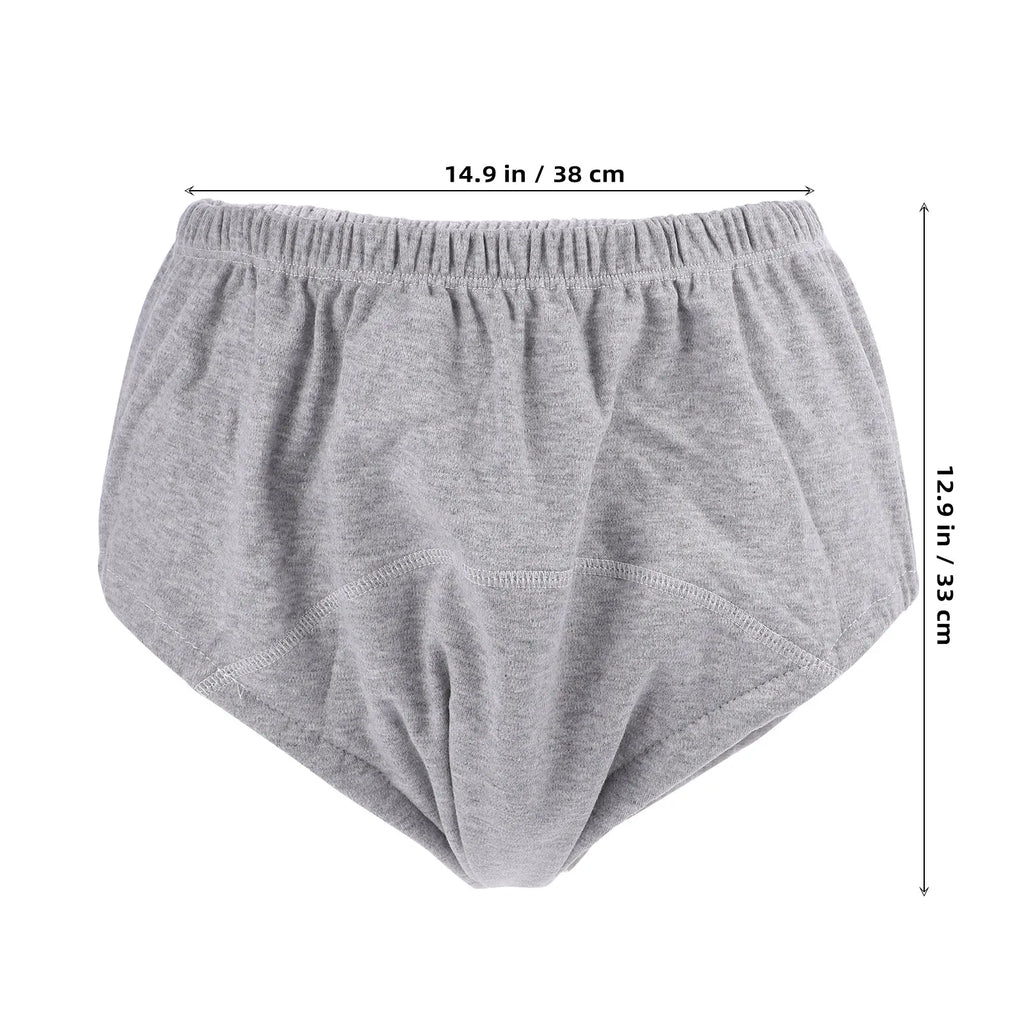 1Pcs Eco-Friendly Washable Adult Incontinence Diaper Waterproof Breathable Urinary Underwear for Elderly Home Overnight Care Use