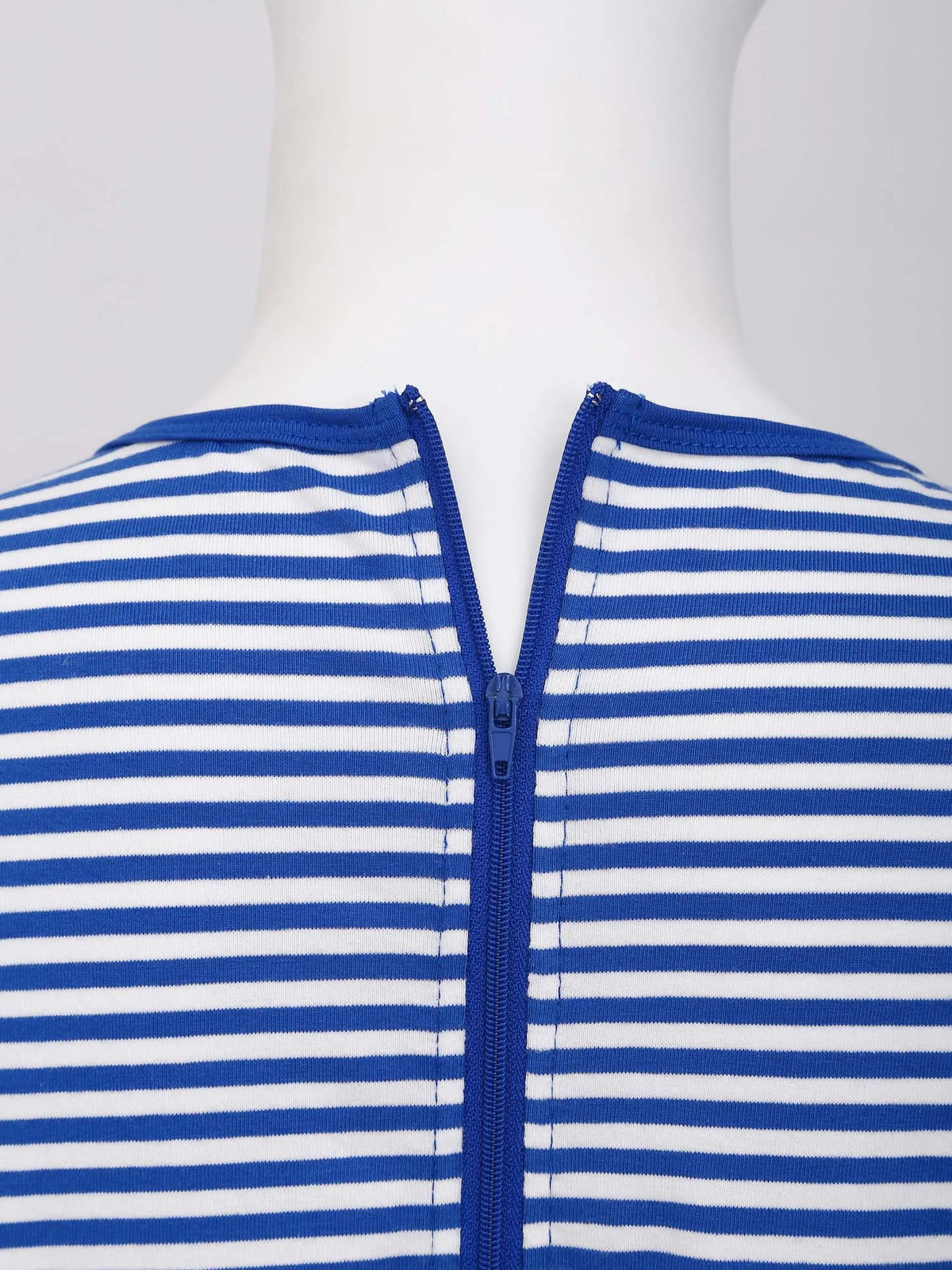 Adult Elderly Alzheimer Nursing Striped Jumpsuit Long Sleeves Zipper Anti-strip One-piece for Special Needs Caring Disabilities