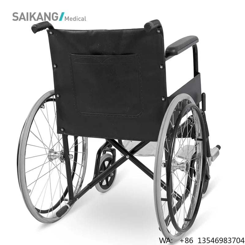 SKE030 SAIKANG Factory Wholesale Economic Handiness Foldable Manual Paralysis Disabled Wheelchair