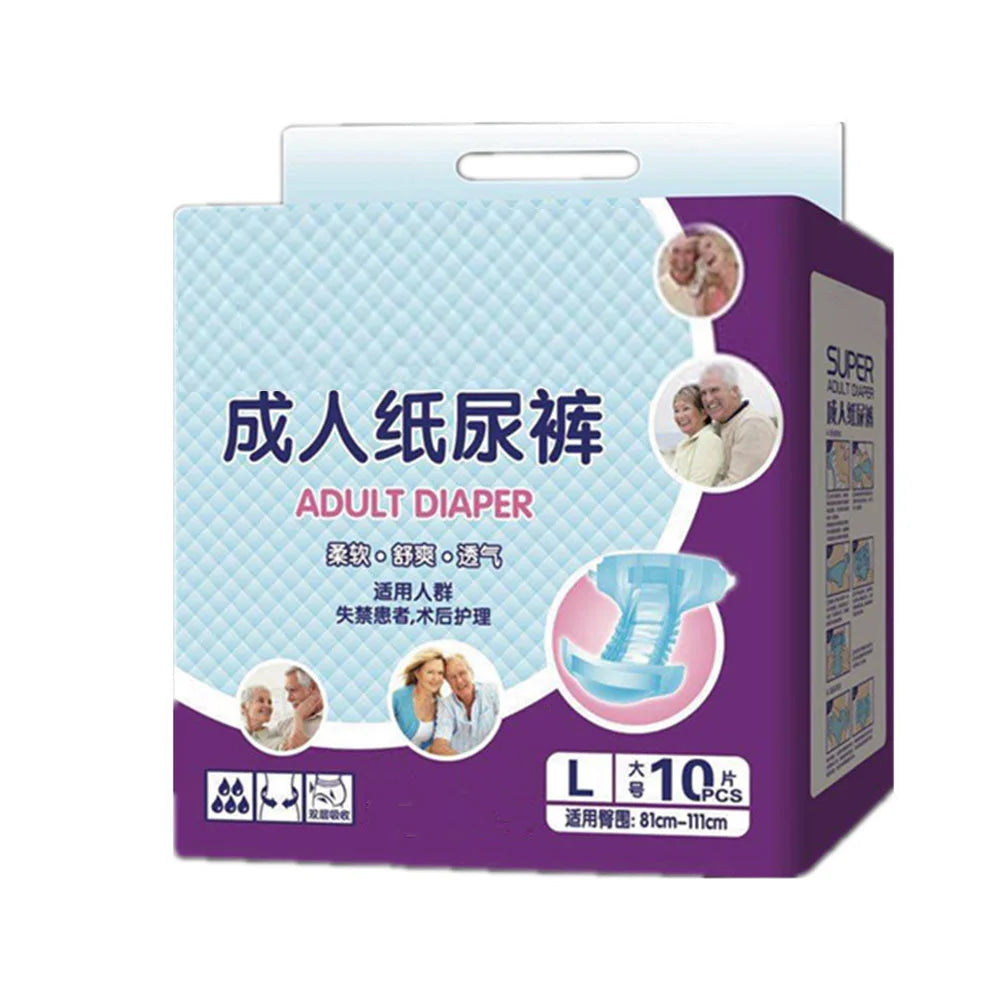 Maximum Absorbency Adult Diaper Cloth Disposable Pants Incontinence Paper Diaper Pad Cotton Nonwoven Fabric Underpads For Elders