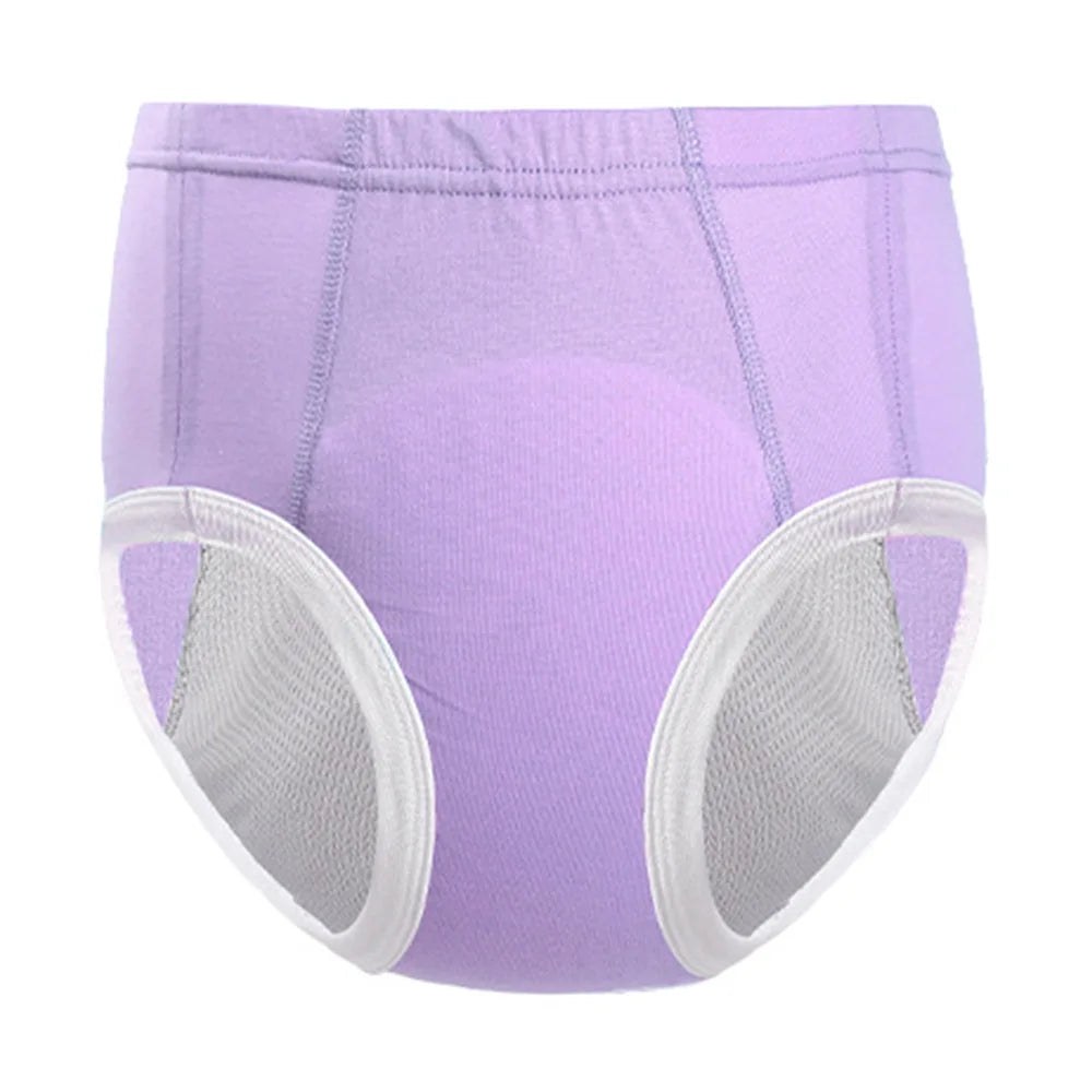4 Color Adult pull-up Diapers Pants Washable Incontinence Cloth Diaper Elderly Leakproof Comfortable Pure Cotton Cloth Diaper