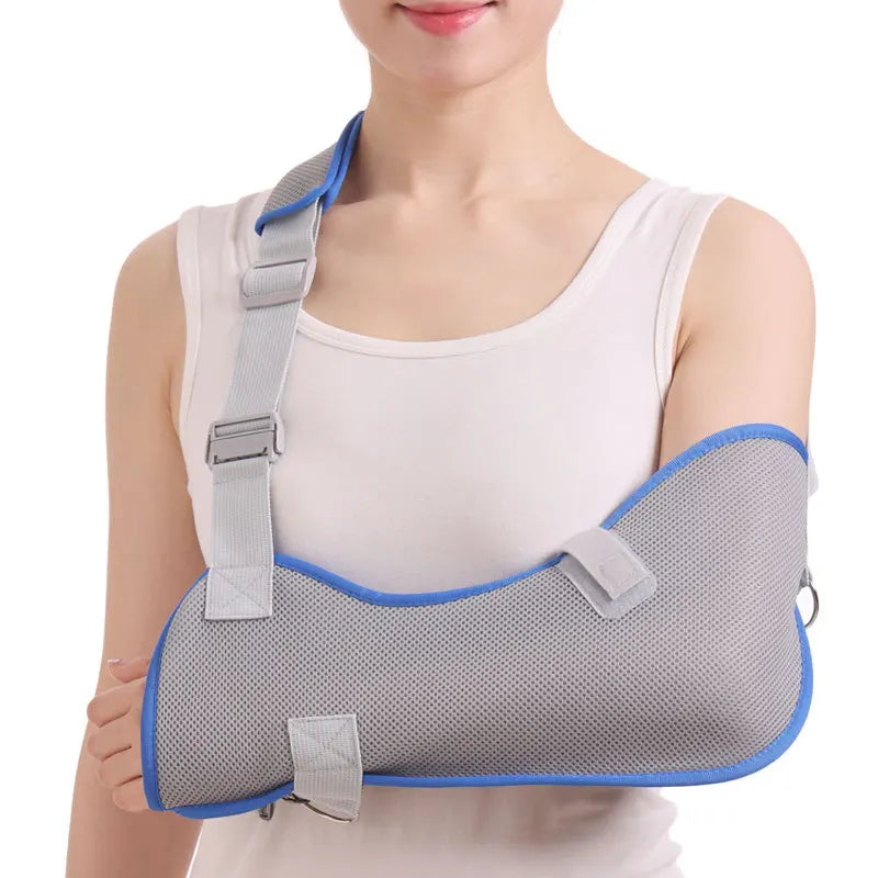 Arm Fixation Strap Arm Sling Braces Shoulder Fixator Medical Support Strap Adjustable Shoulder Support Bracket