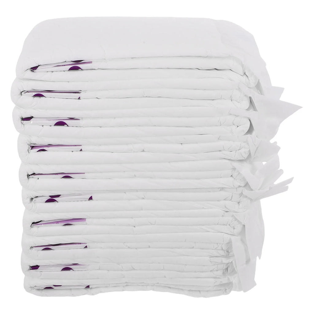 10pcs Adult Diaper Nonwoven Wood Pulp Water-Absorbing Patient Incontinence Diaper Briefs Underwear Ostomy For The Elderly Size L