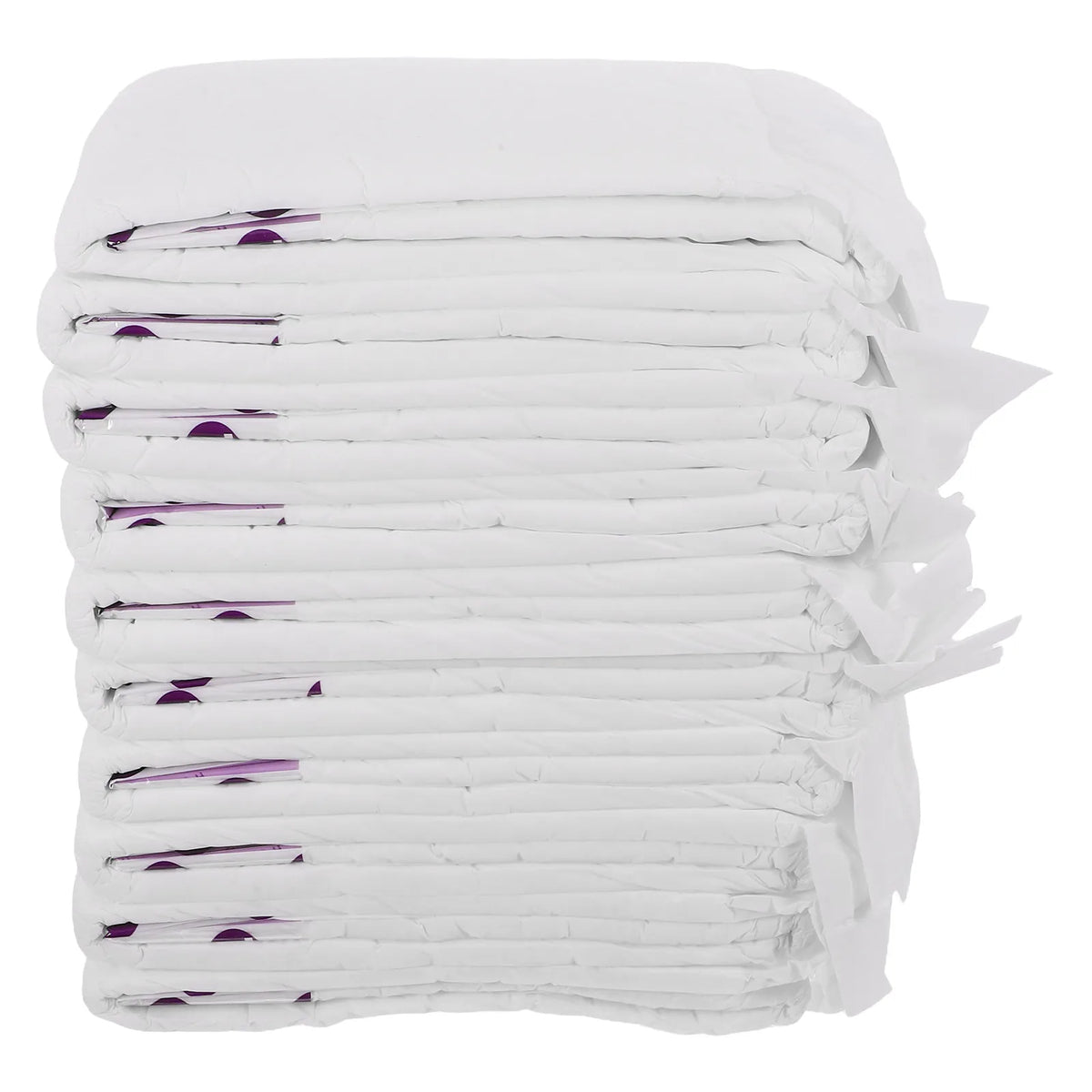 10pcs Adult Diaper Nonwoven Wood Pulp Water-Absorbing Patient Incontinence Diaper Briefs Underwear Ostomy For The Elderly Size L