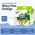Adult Pull Up Diapers Thick High Absorbency Elderly Incontinence Pants Disposable Leakproof Soft Comfort Waistband Unisex Day