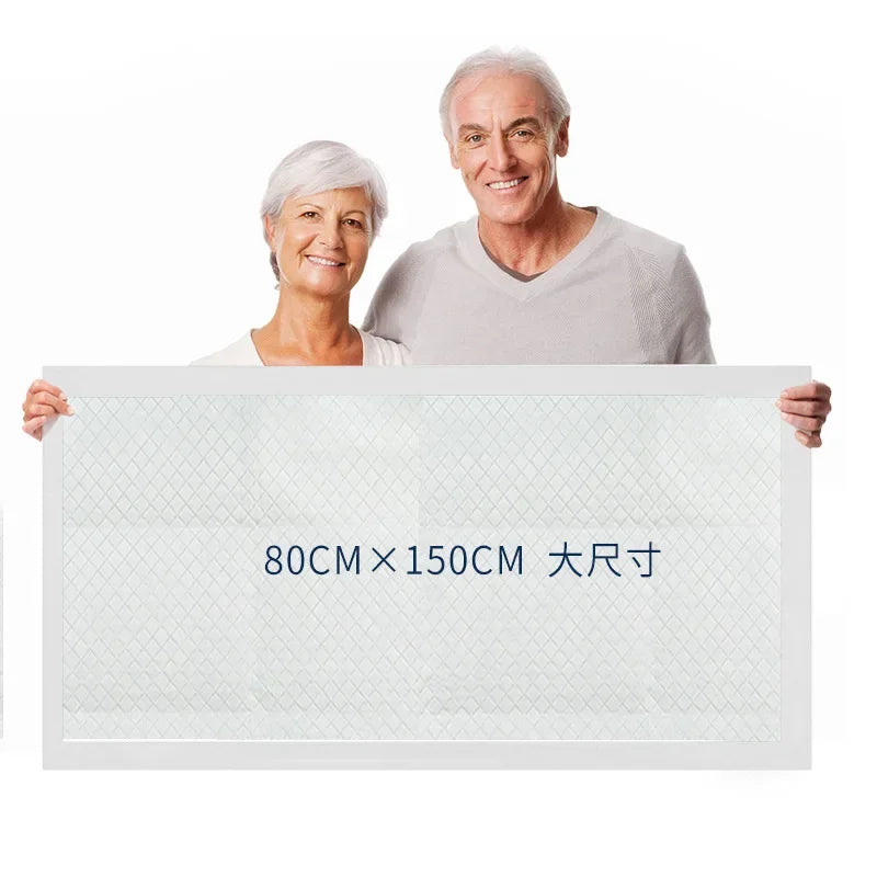 10 pieces of adult nursing pads for the elderly with 80x150 extra large diaper for the elderly mattresses disposable diaper pads
