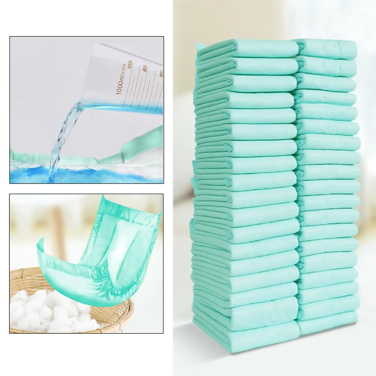 36pcs/ Disposable Adult Diapers Elderly Maternal Incontinence
