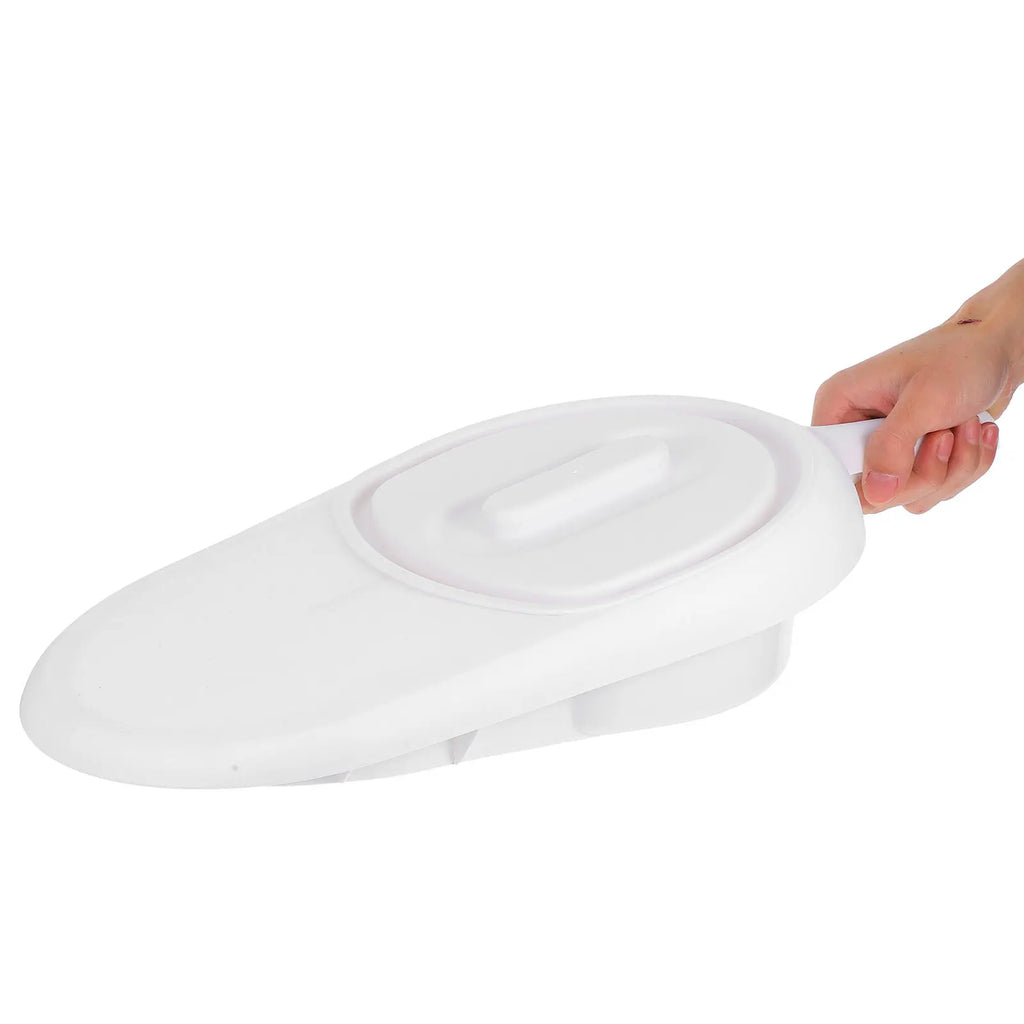 Portable Patient Bed Pan Lidded Chamber Pot Lightweight Travel Urine Storage Pot for Elderly Disabled Pregnant Care
