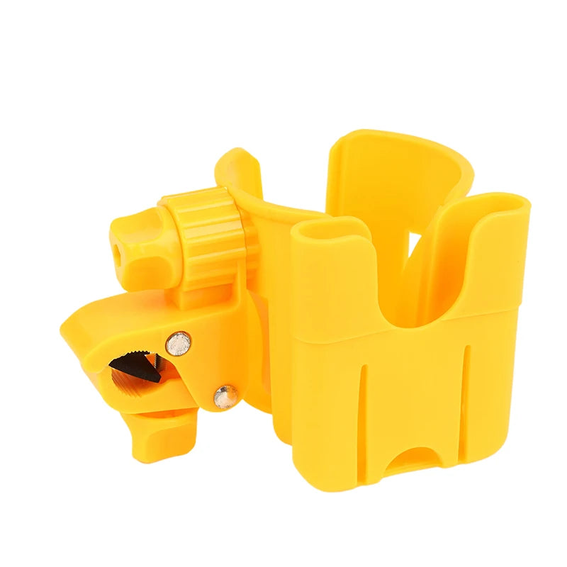 1 Piece Universal Bottle Holder 2-in-1 Stroller Water Cup Holder With Phone Holder For Kids Wheelchair Toddler DIY Accessories