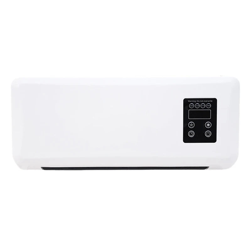 Portable Heater Electric Heating Machine Air Conditioner Wall Mounted Air Conditioner Fan Heater Remote Control Bedroom Bathroom