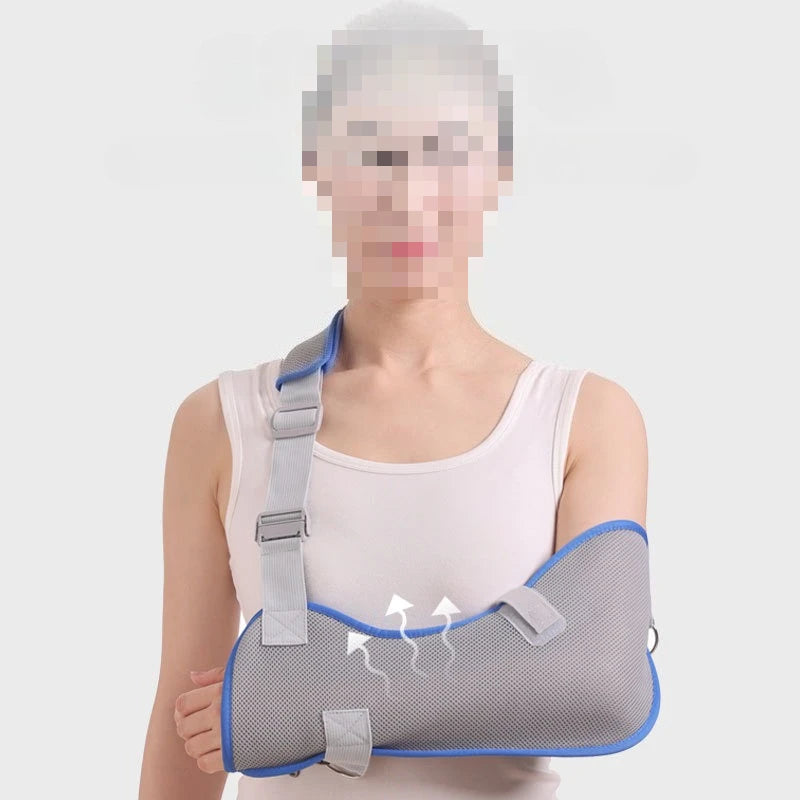 Arm Fixation Strap Arm Sling Braces Shoulder Fixator Medical Support Strap Adjustable Shoulder Support Bracket