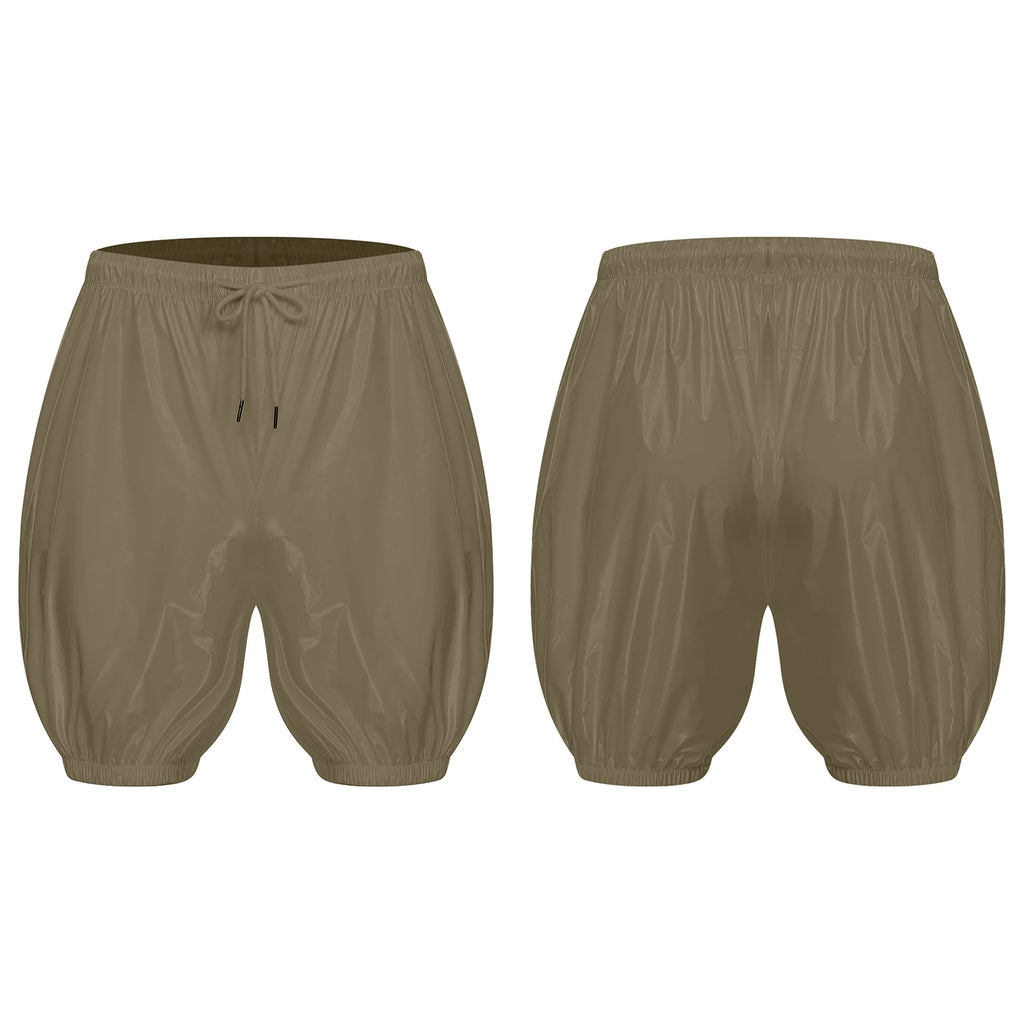 Unisex Adults Waterproof Reusable Diaper Cover Drawstring Leak-proof Washable Incontinence Shorts for Elderly Patient Bedridden