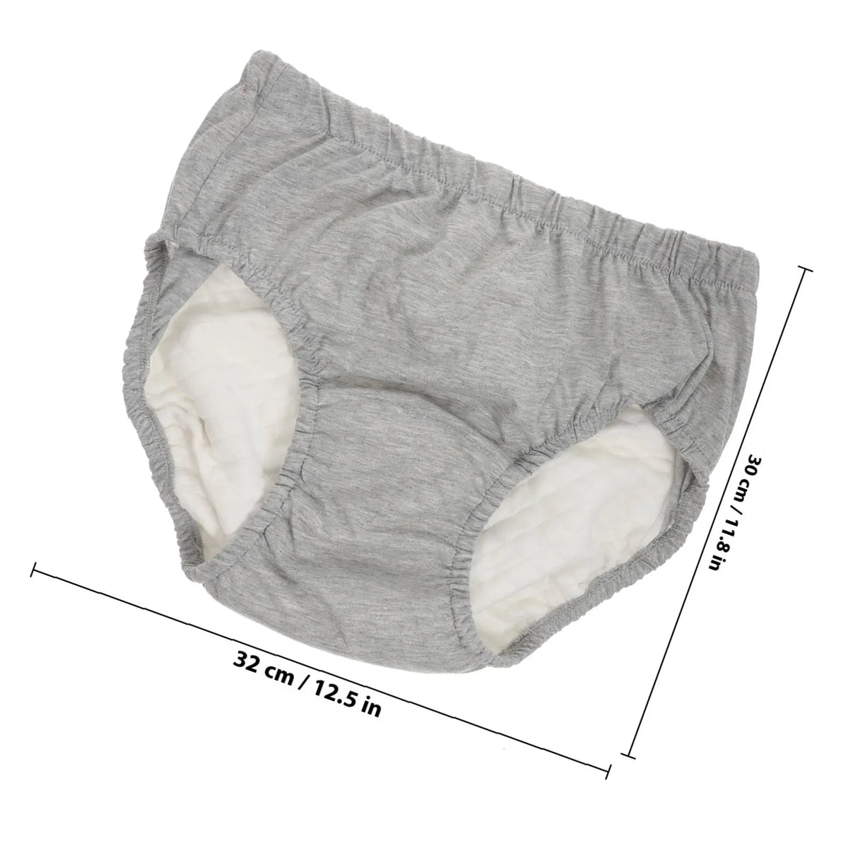 1Pcs Eco-Friendly Washable Adult Incontinence Diaper Waterproof Breathable Urinary Underwear for Elderly Home Overnight Care Use