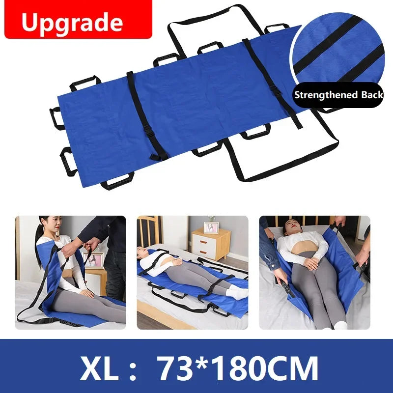 Multipurpose Disabled Care Sheet Waterproof Transfer Sheet for Elderly, Bed Positioning Pad for Easy Turning Lifting and Sliding
