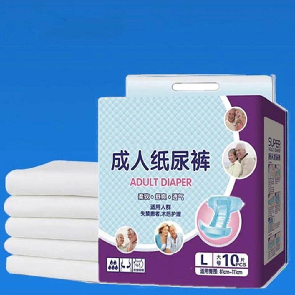 Maximum Absorbency Adult Diaper Cloth Disposable Pants Incontinence Paper Diaper Pad Cotton Nonwoven Fabric Underpads For Elders