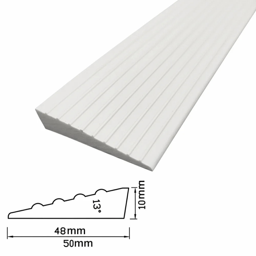 Carpet To Tile Rise Threshold Ramps 60cm Self Adhesive Wheelchairs Ramps Soft PVC Floor Transition Strip Wood/Tile Floor