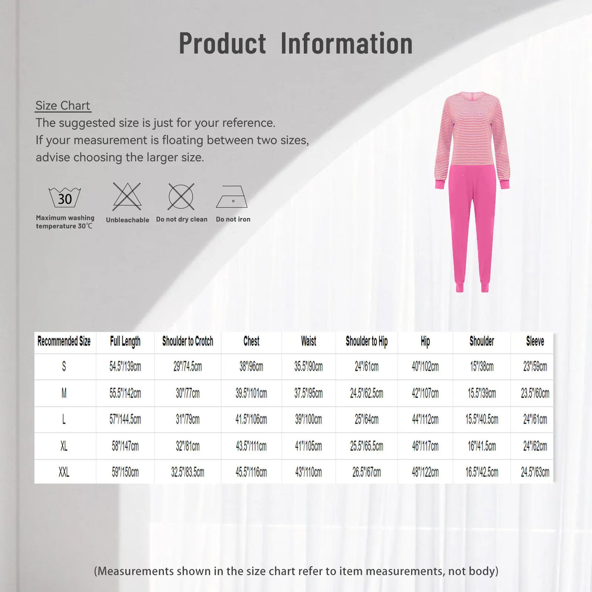 Adult Elderly Alzheimer Nursing Striped Jumpsuit Long Sleeves Zipper Anti-strip One-piece for Special Needs Caring Disabilities