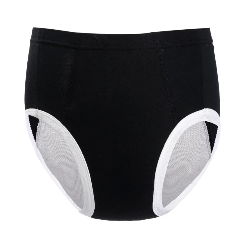 4 Color Adult pull-up Diapers Pants Washable Incontinence Cloth Diaper Elderly Leakproof Comfortable Pure Cotton Cloth Diaper