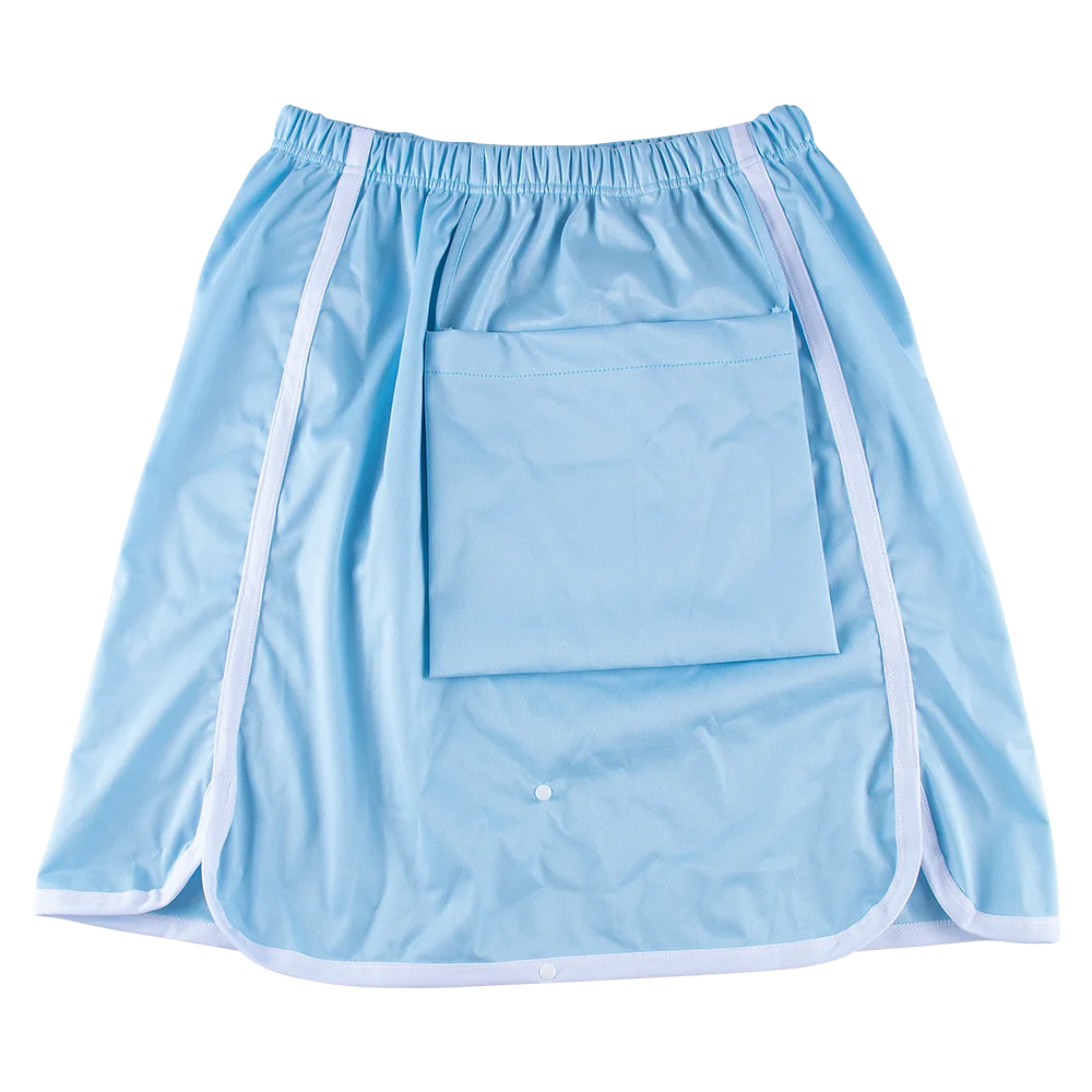 AIO Waterproof Adult Diaper Apron For The Elderly,Breathable Women Period to Prevent Leakage Skirt Adult Incontinence Cover