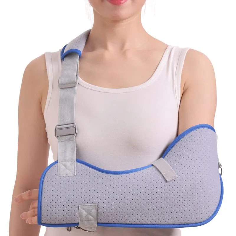 Arm Fixation Strap Arm Sling Braces Shoulder Fixator Medical Support Strap Adjustable Shoulder Support Bracket