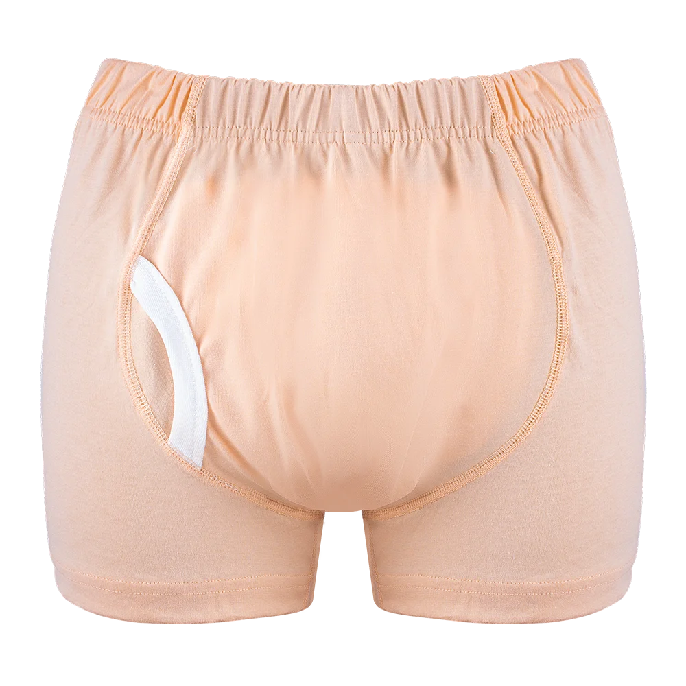 AIO Adult Diaper Pants Men Women Washable Incontinence Shorts Pants Patient Reusable Breathable Diaper for Elderly Dropshipping