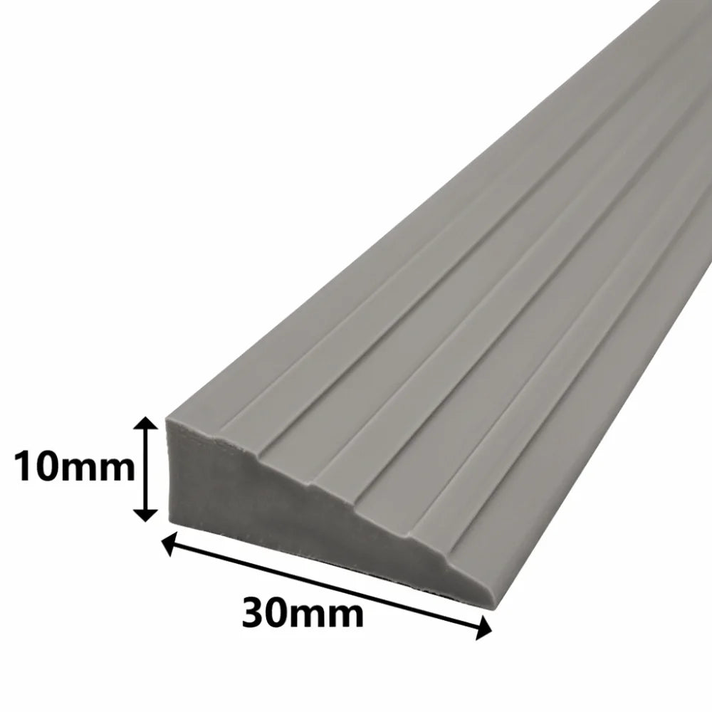 Carpet To Tile Rise Threshold Ramps 60cm Self Adhesive Wheelchairs Ramps Soft PVC Floor Transition Strip Wood/Tile Floor